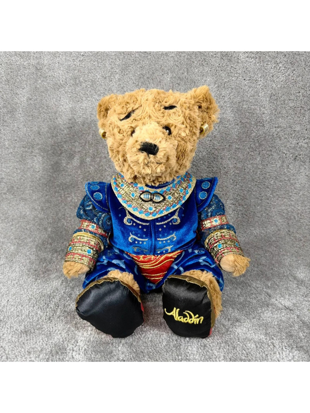 Disney Aladdin 16” Plush Bear from Broadway Musical “Genie Bear”